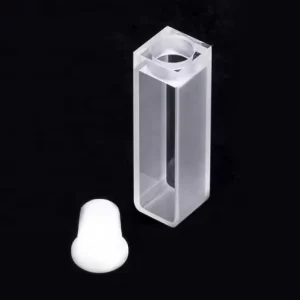 standard cuvette with stopper